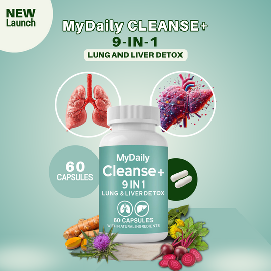 MyDaily Cleanse+ 9-in-1 Lung and Liver Detox Capsules